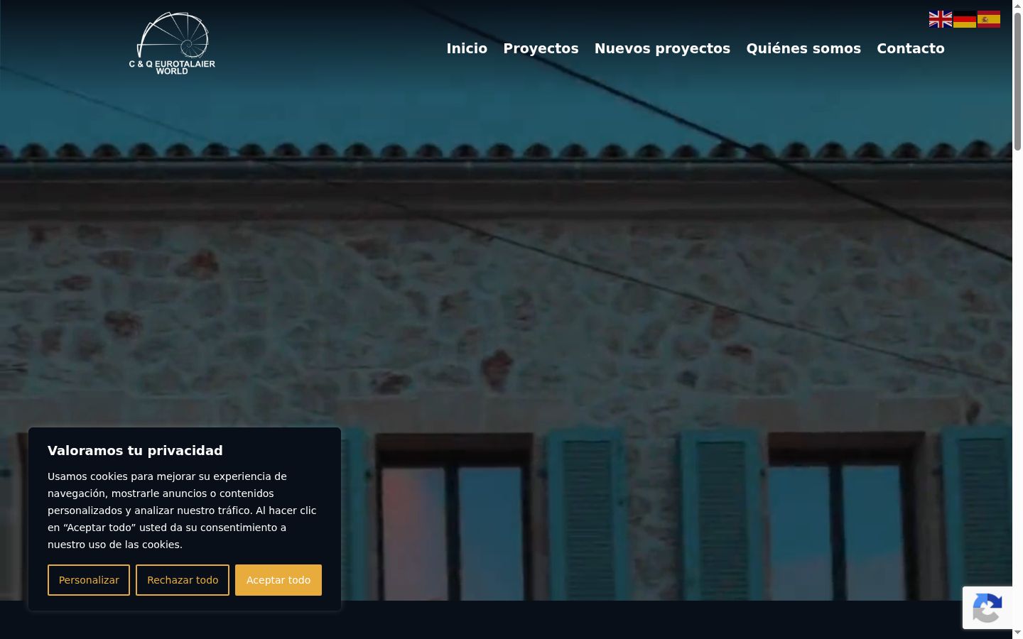 Capture d'écran de la bannière de consentement affichée avant toute interaction