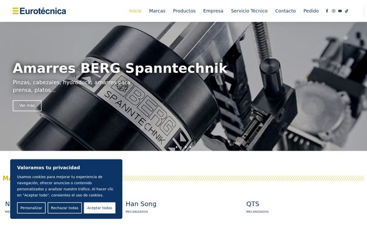 Screenshot of eurotecnica.es