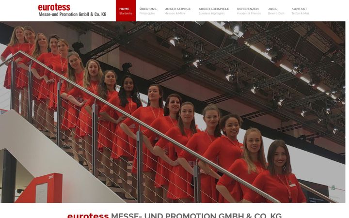 Screenshot of eurotess.de
