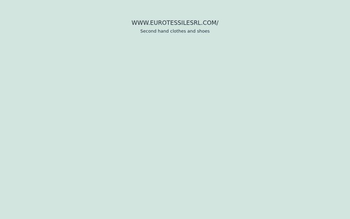Screenshot of eurotessilesrl.com