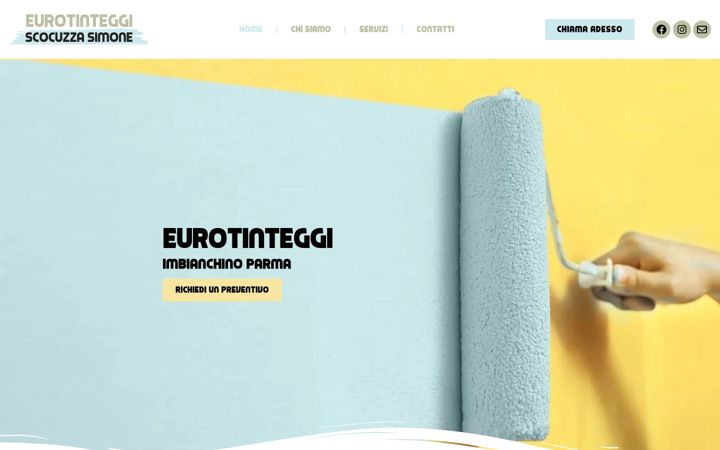 Screenshot of eurotinteggi.it