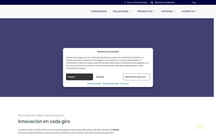 Screenshot of eurotransis.com