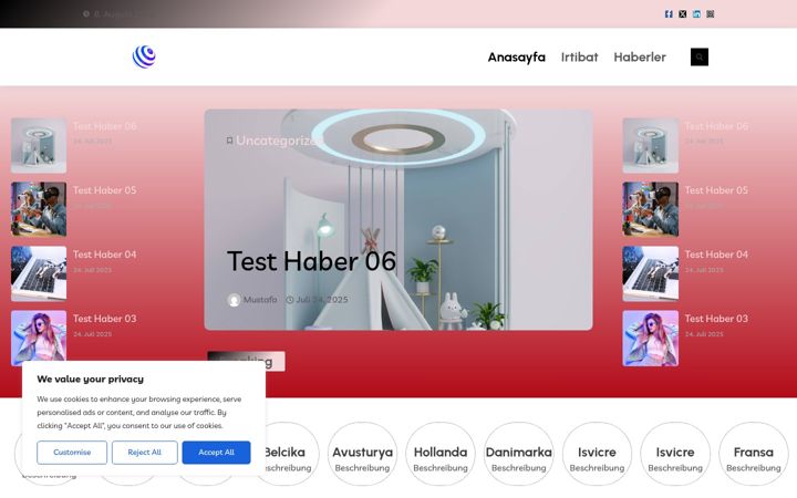 Screenshot of euroturk-rehber.com