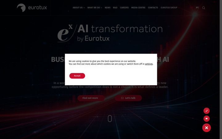 Screenshot of eurotux.com