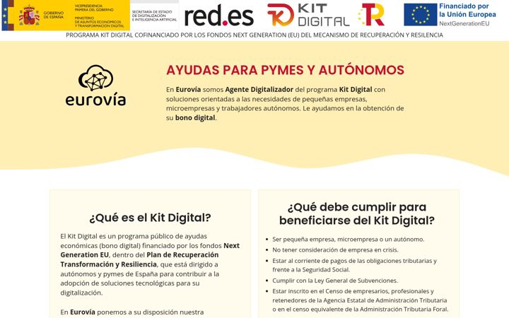Screenshot of eurovia.es