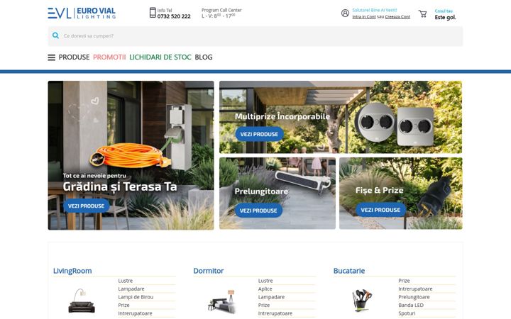 Screenshot ta' eurovial.ro