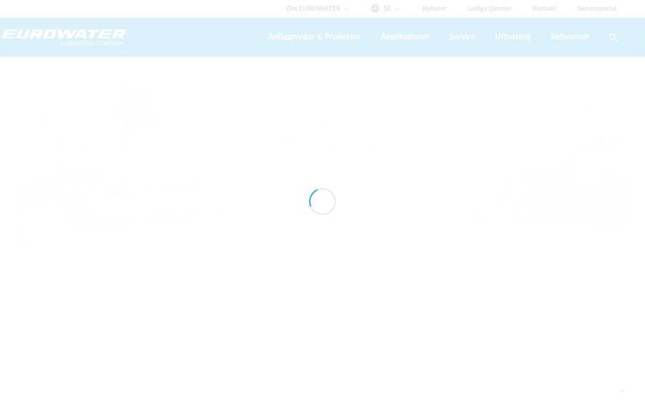 Skjermbilde av eurowater.se