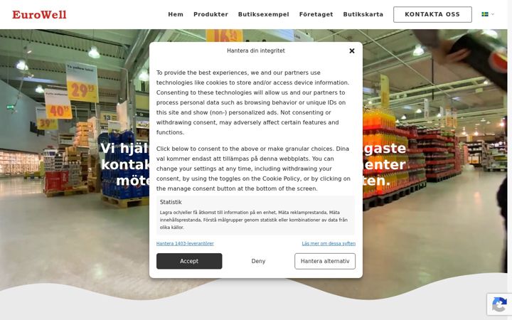 Screenshot of eurowell.com