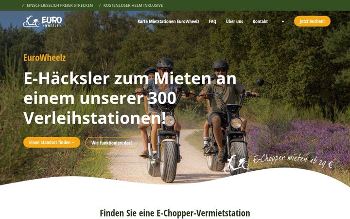 Screenshot ta' eurowheelz.de