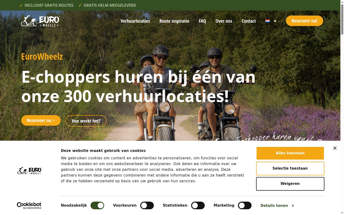 Screenshot tal-banner tal-kunsens muri qabel kwalunkwe interazzjoni
