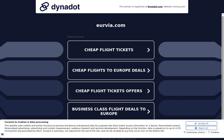 Screenshot of eurvia.com