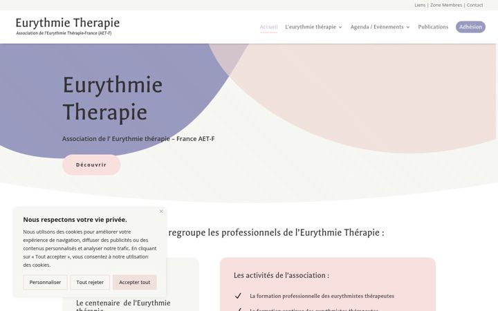 Screenshot di eurythmie-therapie.fr