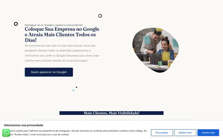 Screenshot ta' eusarasouza.com.br