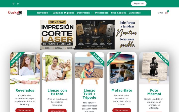 Screenshot of euskaldigital.es