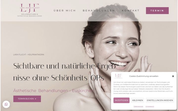 Screenshot of euskirchen-heilpraktikerin.de