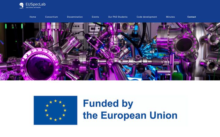 Screenshot di euspeclab.cnrs.fr