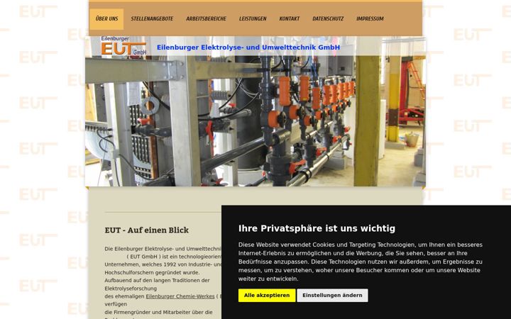 Screenshot ta' eut-eilenburg.de