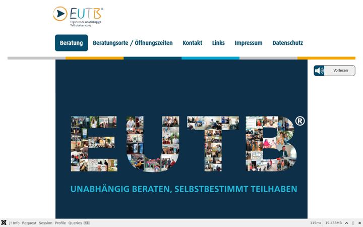 Screenshot of eutb-es.de