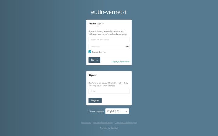 Screenshot of eutin-vernetzt.de