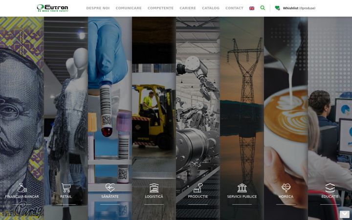Snímek obrazovky eutron.ro
