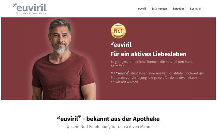 Screenshot of euviril.de