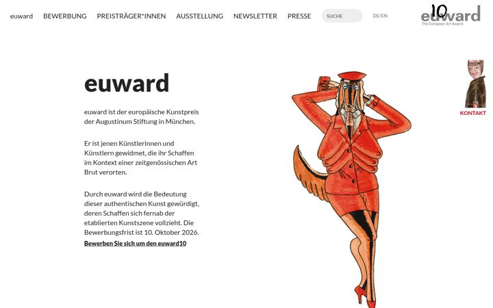 Screenshot of euward.de