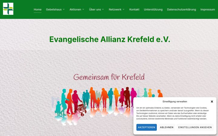 Screenshot of ev-allianz-kr.de