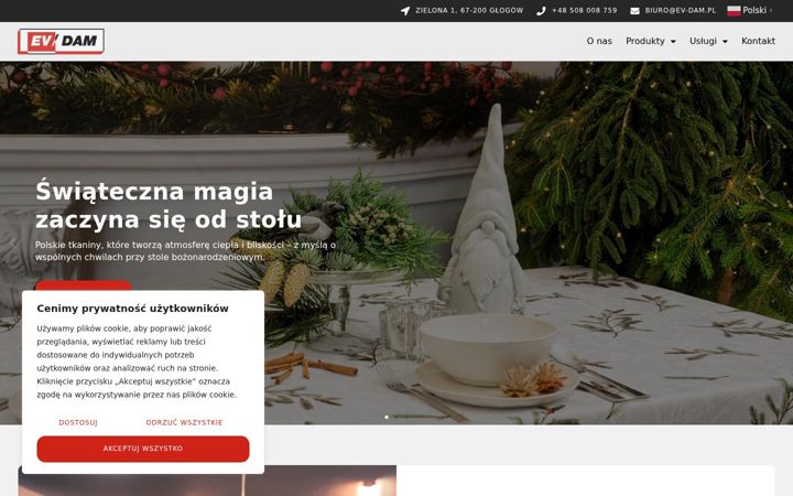 Screenshot of ev-dam.pl