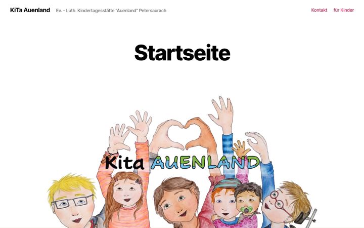 Screenshot von ev-kiga-auenland.de