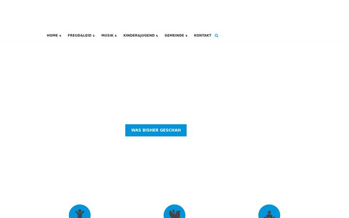 Screenshot di ev-kirche-gruenstadt.de