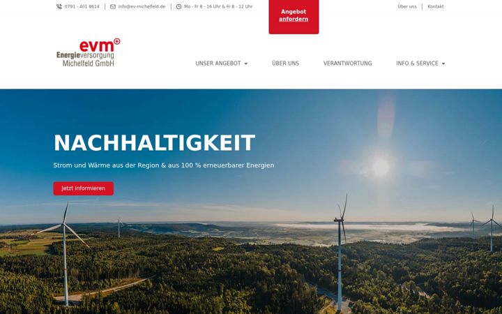 Screenshot di ev-michelfeld.de