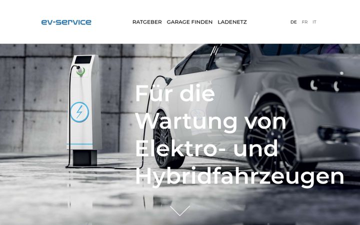 Zrzut ekranu ev-service.ch