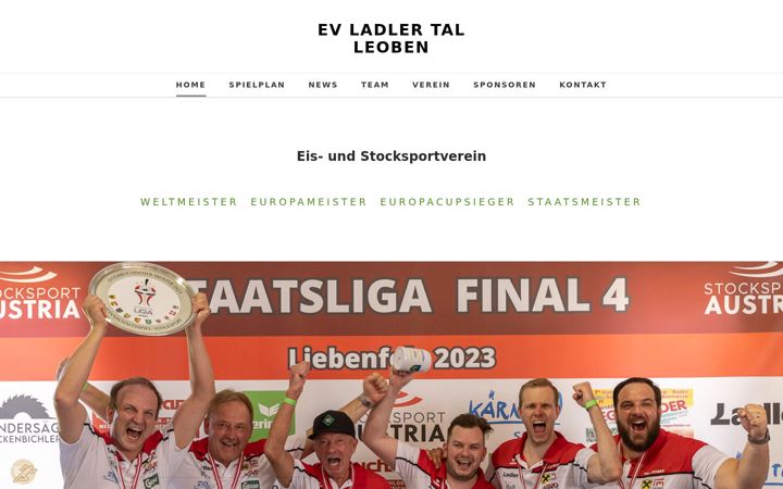 Ekraanipilt saidist ev-talleoben.at