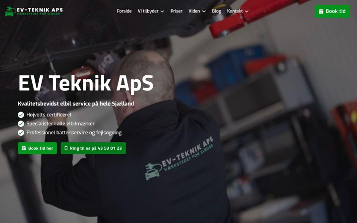 Ekrano kopija ev-teknik.dk