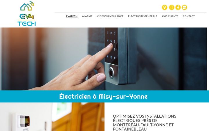 Screenshot di ev4tech.fr