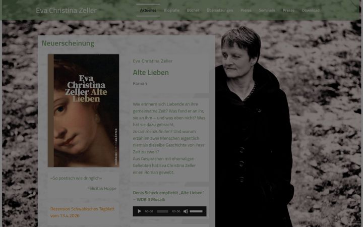 Snímek obrazovky eva-christina-zeller.de