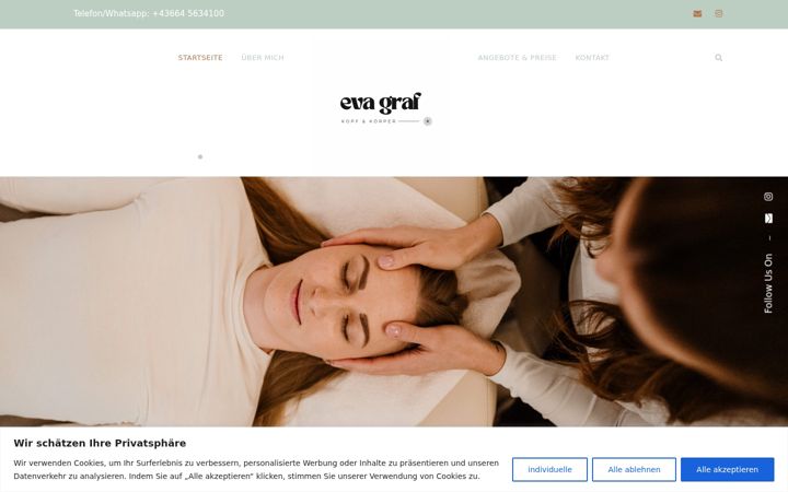 Skjámynd af eva-graf.at