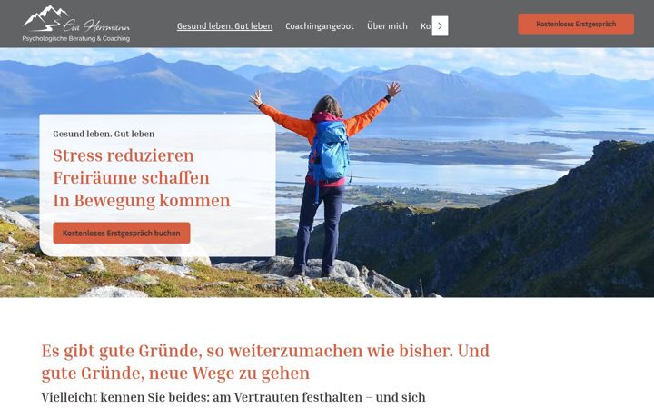 Screenshot of eva-herrmann.com