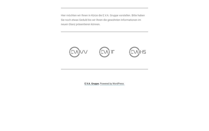Screenshot of eva-it.eu