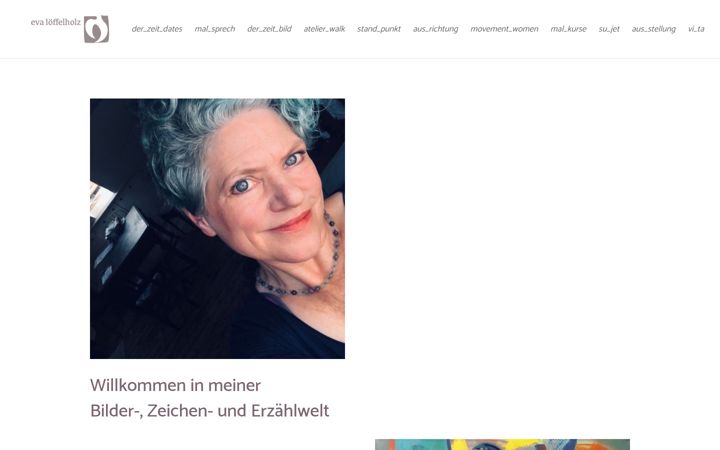 Képernyőkép: eva-loeffelholz.de