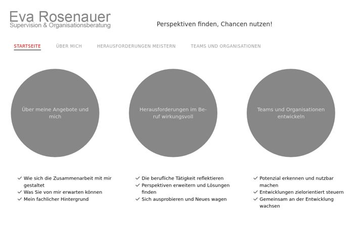 Capture d'écran de eva-rosenauer-beratung.de