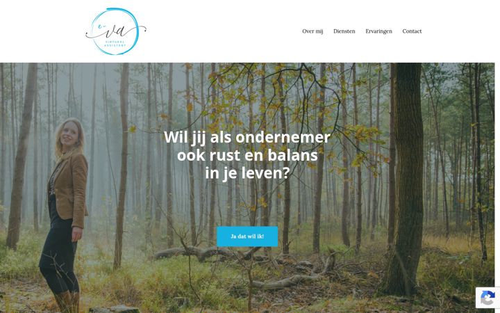 Screenshot stránky eva-va.nl