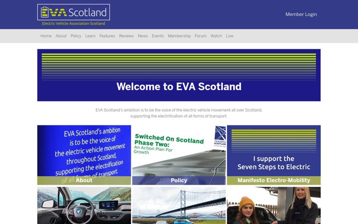 Screenshot of eva.scot
