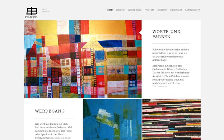 Screenshot of evaboeck.de