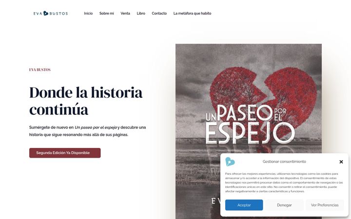 Screenshot of evabustos.com