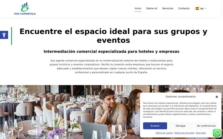 Screenshot of evacapdevila.com