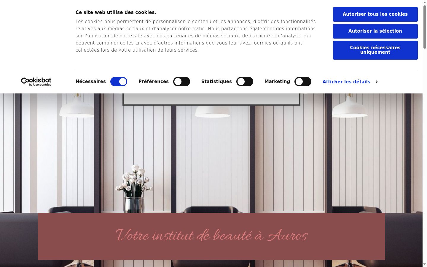 Screenshot tal-banner tal-kunsens muri qabel kwalunkwe interazzjoni