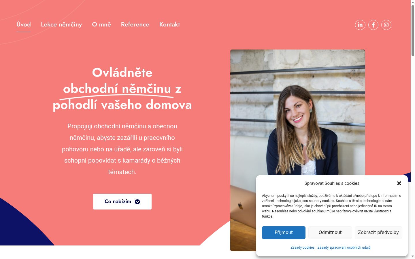 Sutikimo reklamjuostės, rodytos prieš bet kokią sąveiką, ekrano kopija
