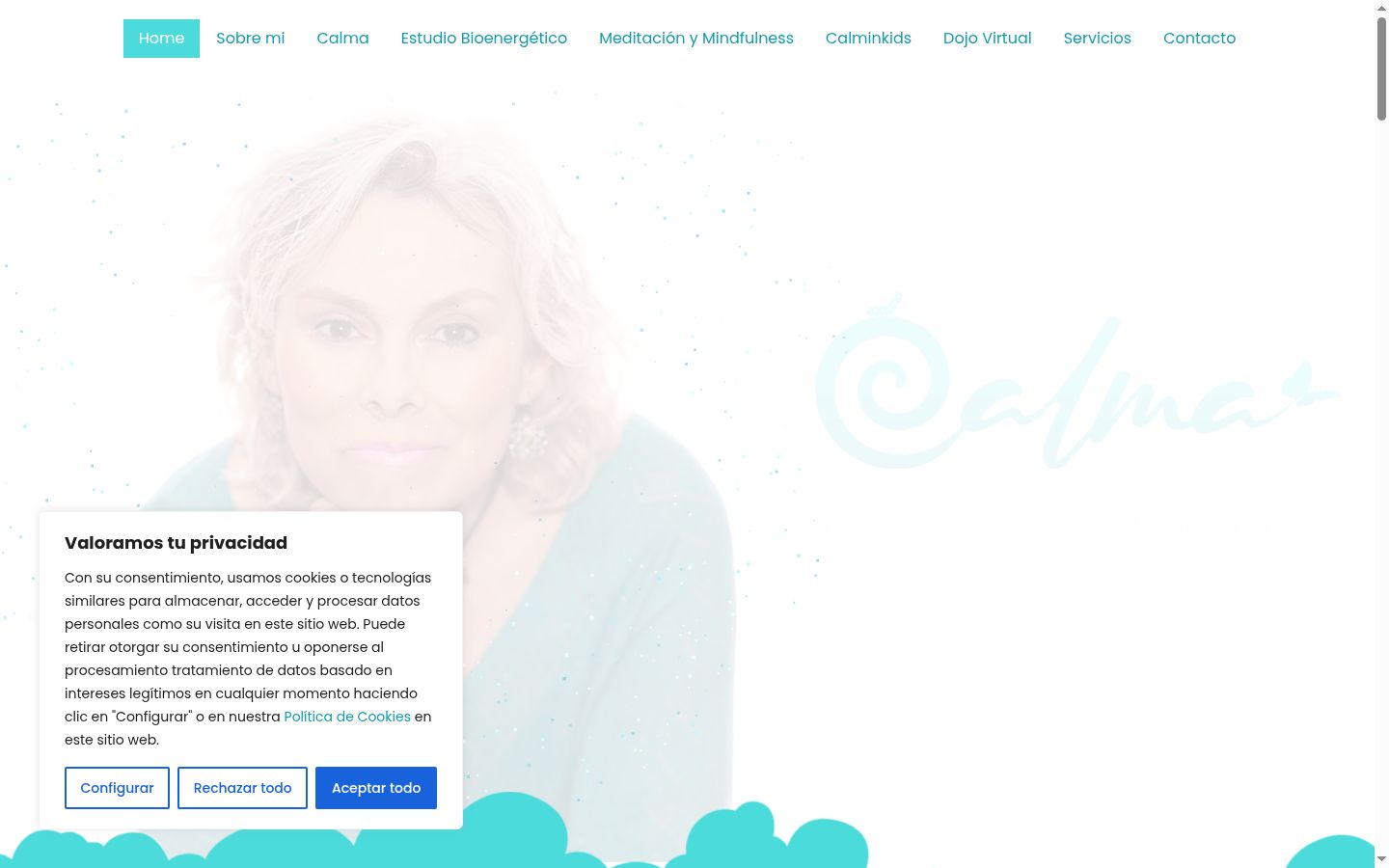 Screenshot tal-banner tal-kunsens muri qabel kwalunkwe interazzjoni