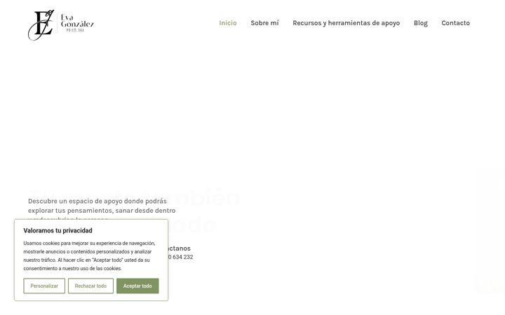 Screenshot of evagonzalezpsicologia.com